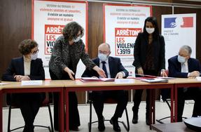 Signature du protocole départemental de prévention & de lutte contre les violences faites aux femmes